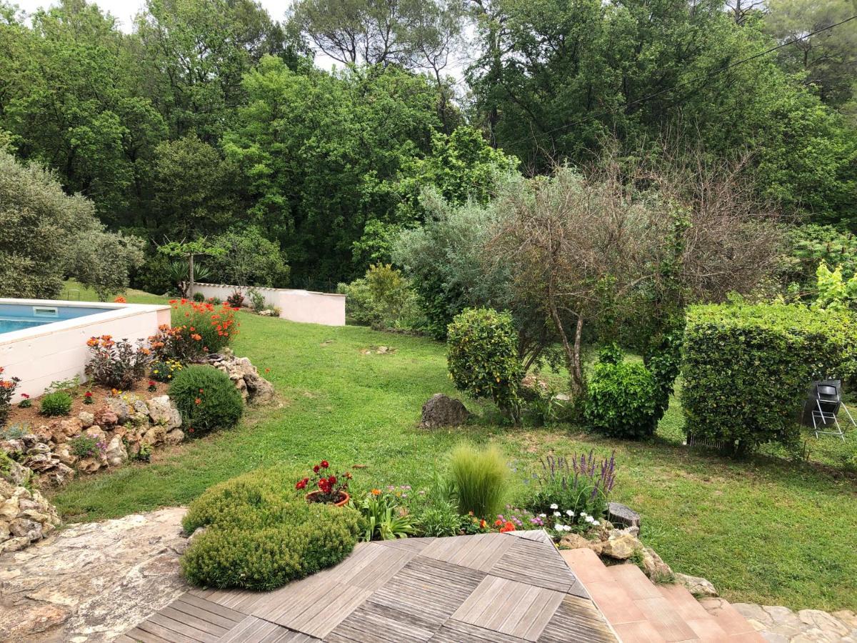 Appartement La Casita - Deux pièces dans jardin à Lorgues Extérieur photo