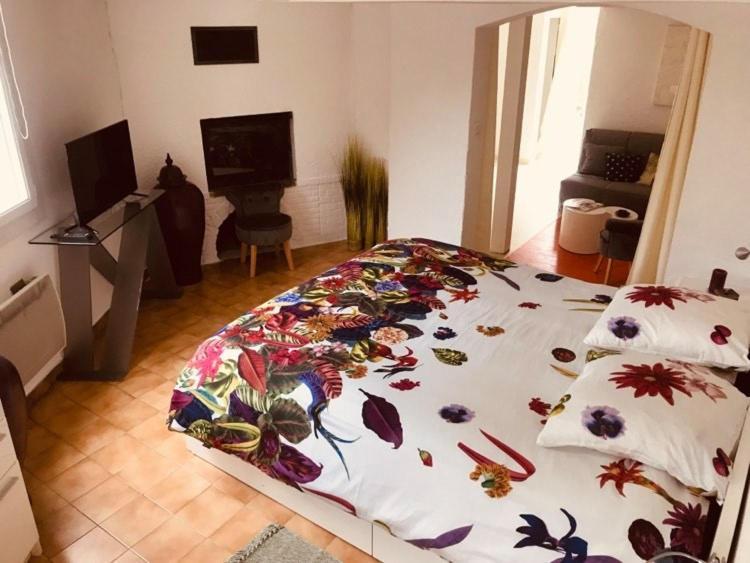 Appartement La Casita - Deux pièces dans jardin à Lorgues Extérieur photo