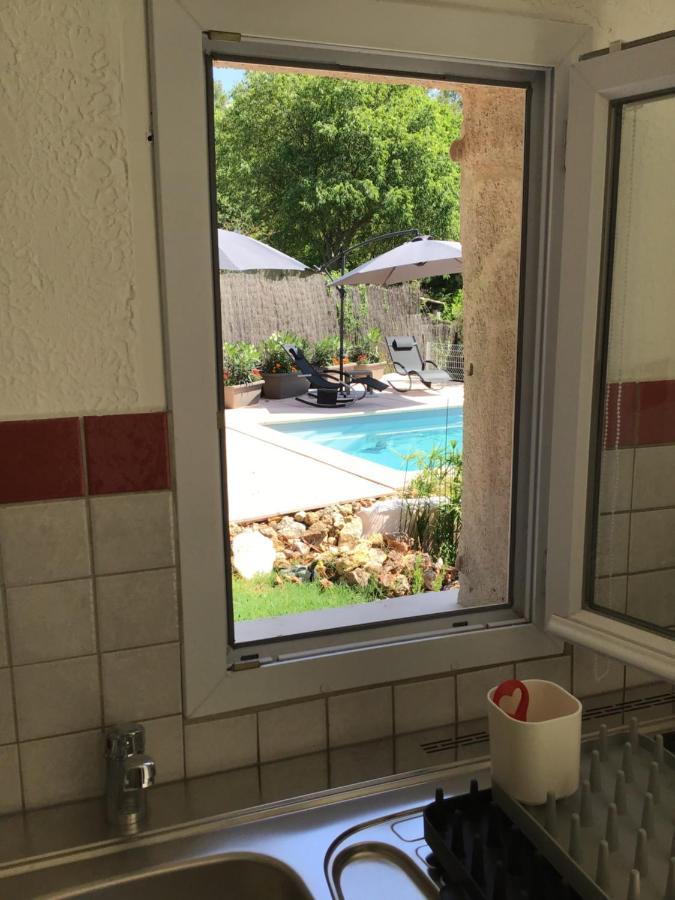 Appartement La Casita - Deux pièces dans jardin à Lorgues Extérieur photo