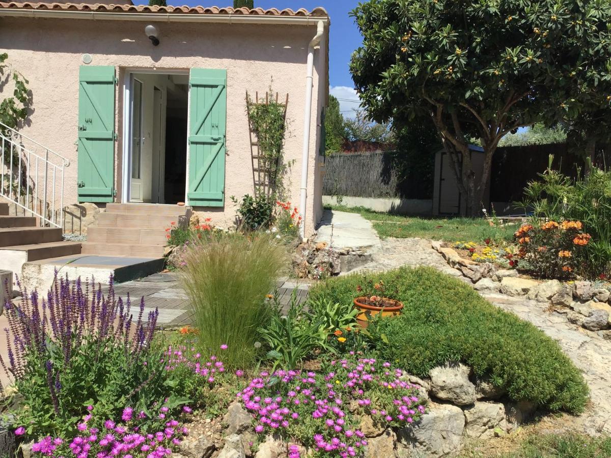 Appartement La Casita - Deux pièces dans jardin à Lorgues Extérieur photo